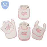 I Love Mummy/Daddy Bibs With Double Terry (BW104768/9) (Baby Bibs) Mansuri